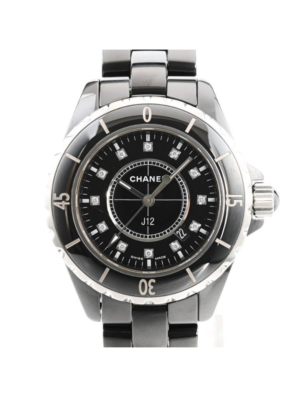 Chanel Watch 33 Black